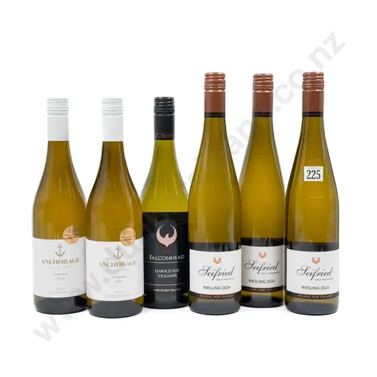 NZ Six Assorted Riesling & Viognier