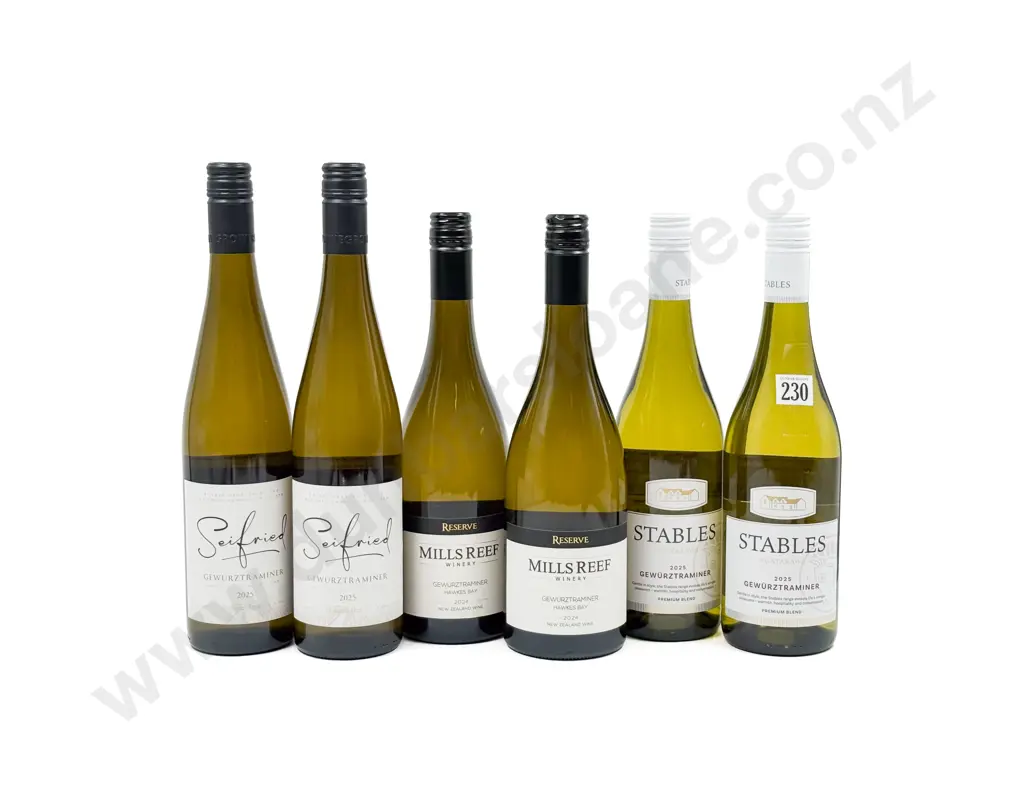 NZ Six Assorted Gewurztraminer Image 1++