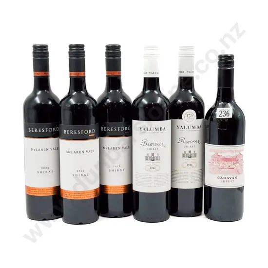 AUST Six Assorted Shiraz