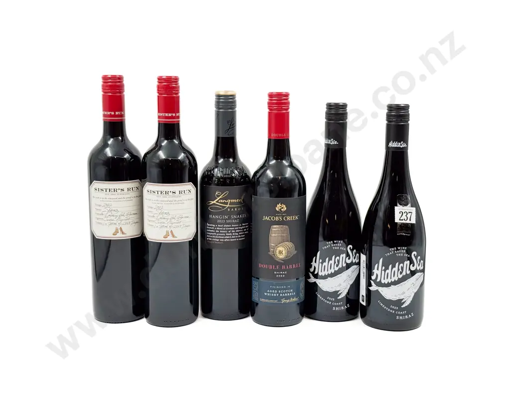 AUST Six Assorted Shiraz Image 1++