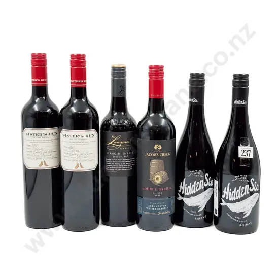 AUST Six Assorted Shiraz