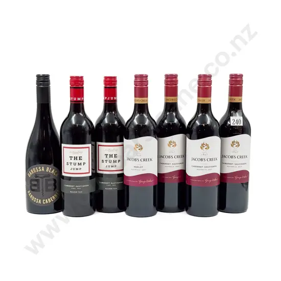 AUST Seven Assorted Reds