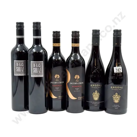 AUST Six Assorted Shiraz