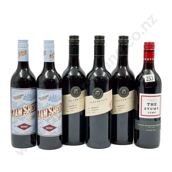AUST Six Assorted Shiraz