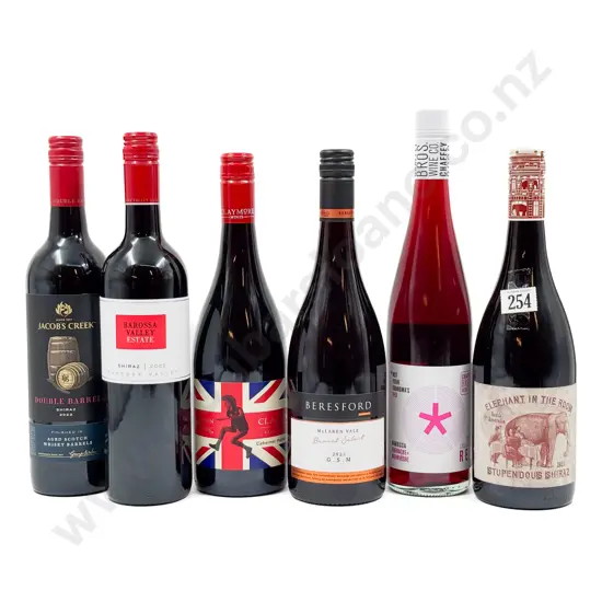 AUST Six Assorted Red Blends
