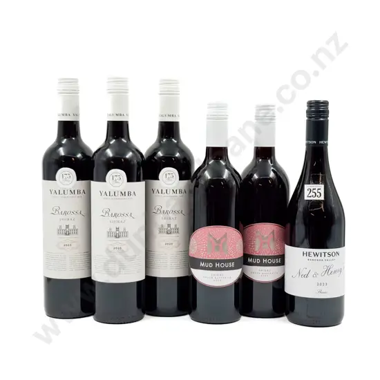 AUST Six Assorted Shiraz