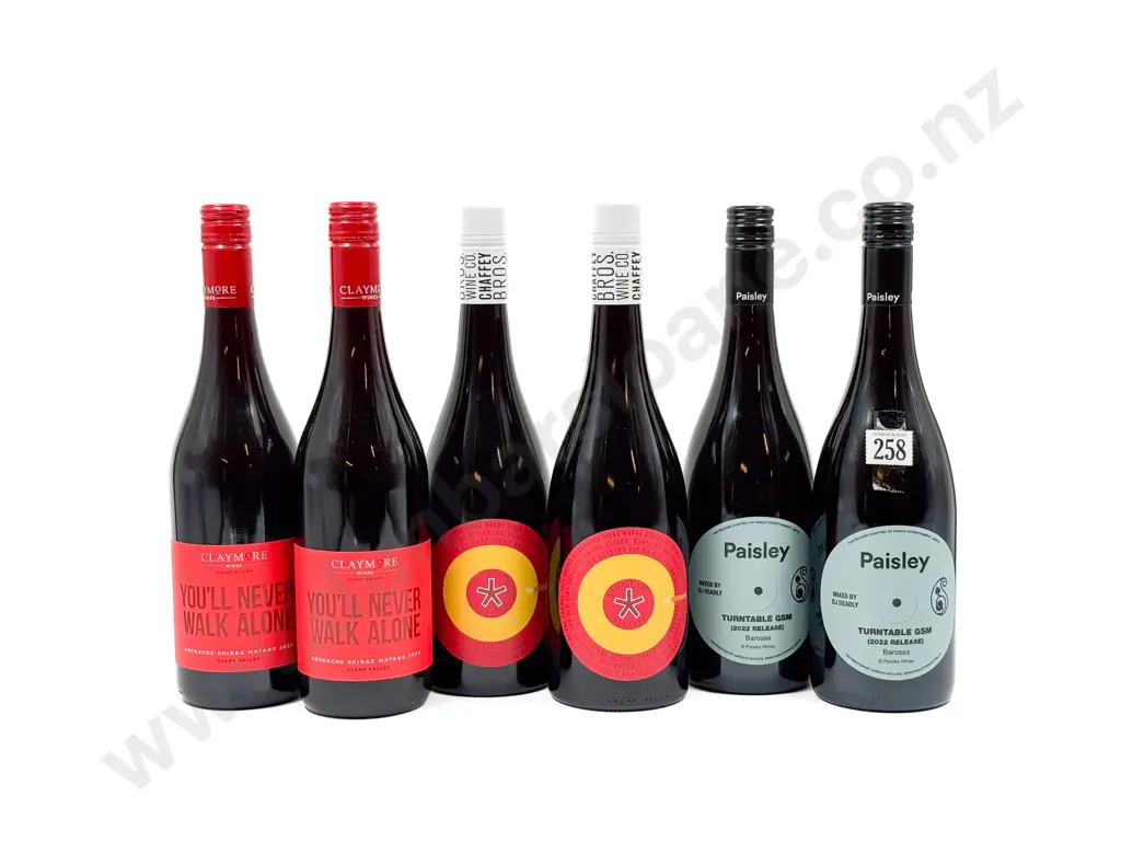 AUST Six Assorted Reds Image 1++