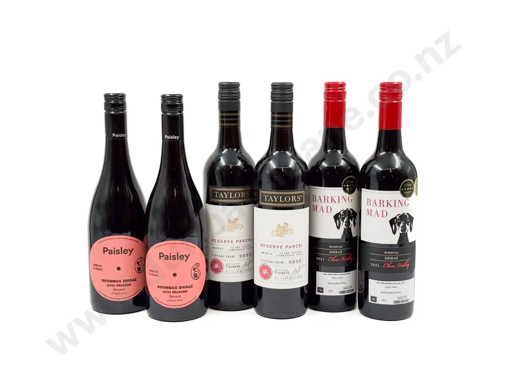 AUST Six Assorted Shiraz Image 1++