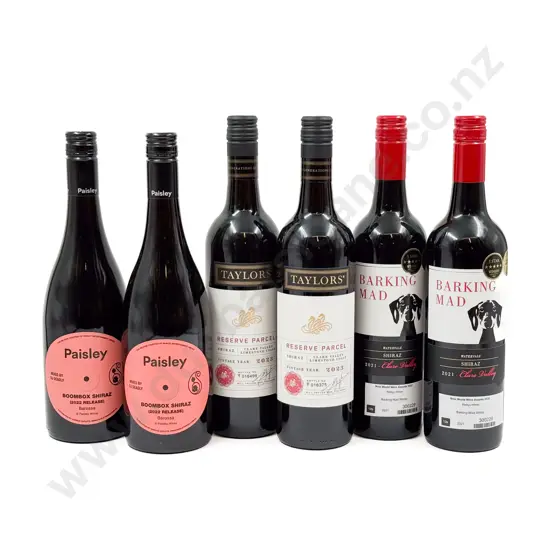 AUST Six Assorted Shiraz