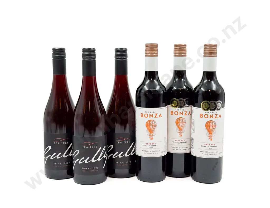 AUST Six Assorted Shiraz Image 1++