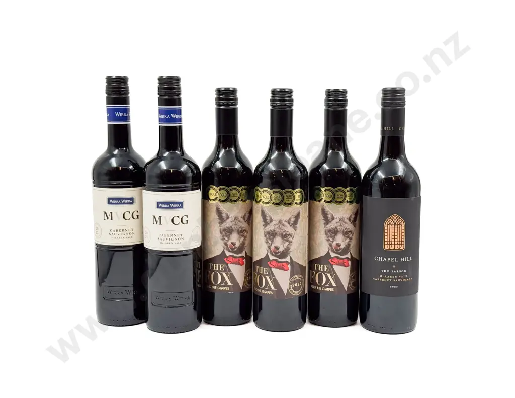 AUST Six Assorted Cabernet Sauvignon Image 1++