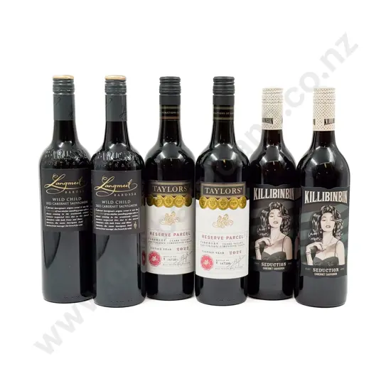 AUST Six Assorted Cabernet Sauvignon