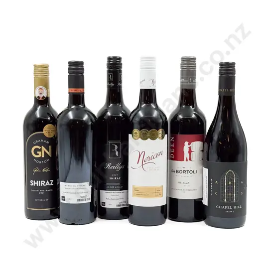 AUST Six Assorted Shiraz