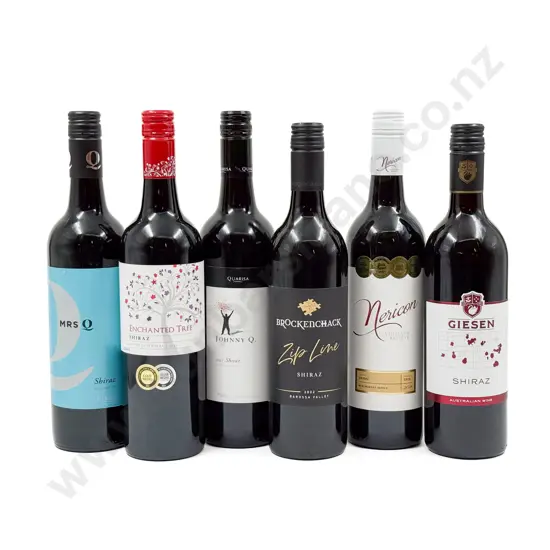 AUST Six Assorted Shiraz