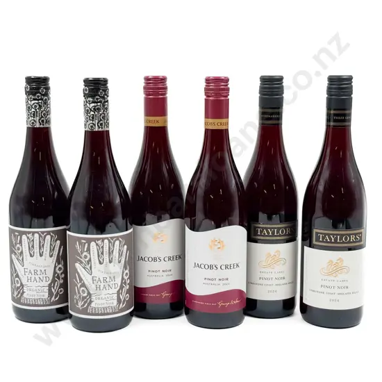 AUST Six Assorted Pinot Noir