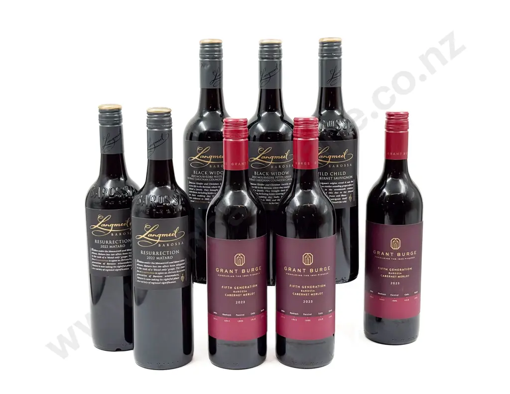 AUST Eight Assorted Red Blends Image 1++