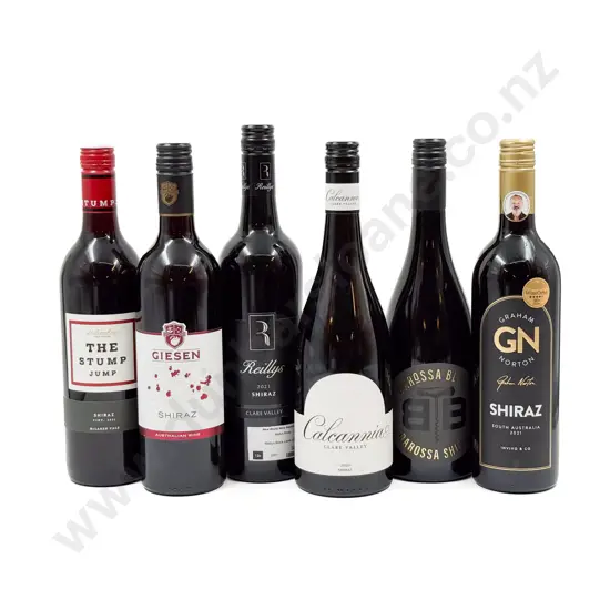 AUST Six Assorted Shiraz