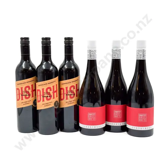 AUST Six Assorted Shiraz