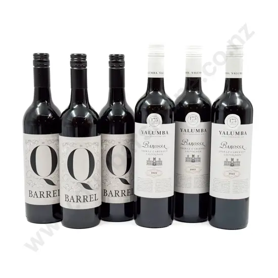 AUST Six Assorted Shiraz Cabernet