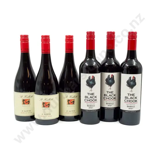 AUST Six Assorted Shiraz