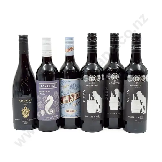 AUST Six Assorted Red Blends
