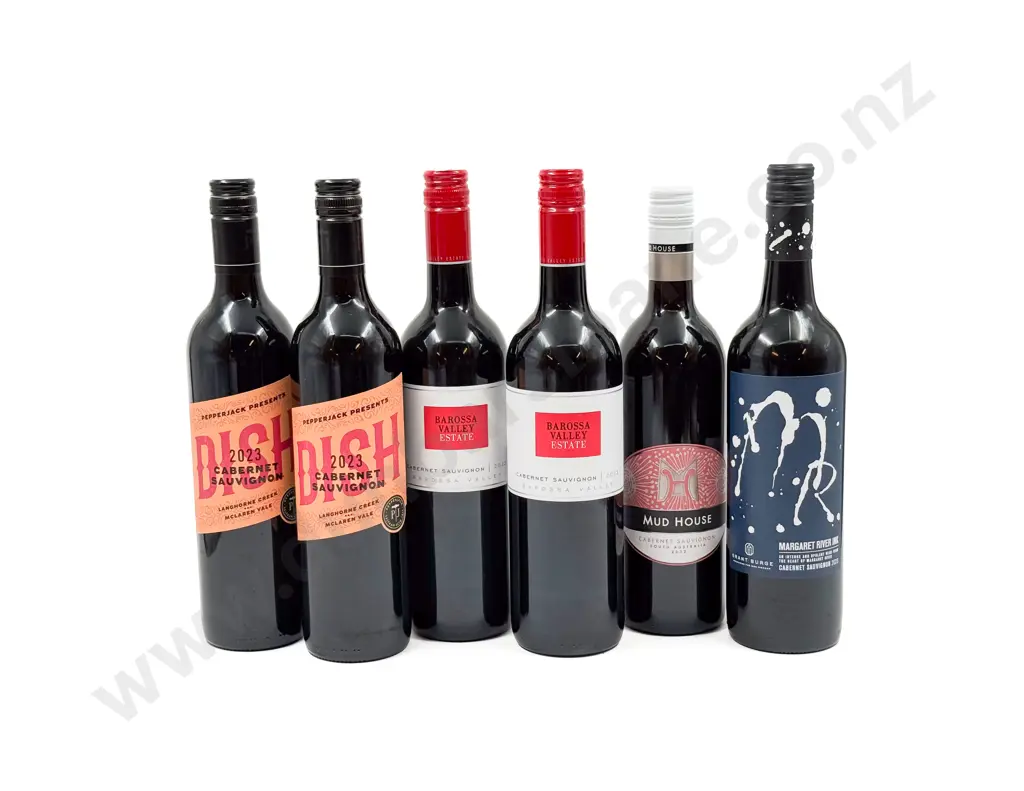 AUST Six Assorted Cabernet Sauvignon Image 1++