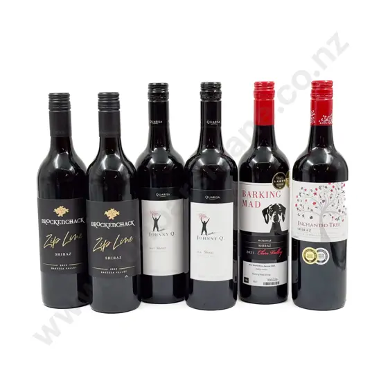 AUST Six Assorted Shiraz