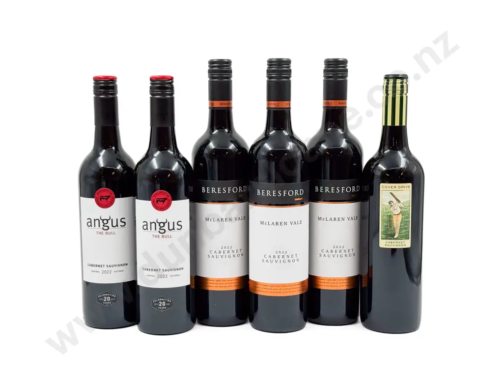 AUST Six Assorted Cabernet Sauvignon Image 1++