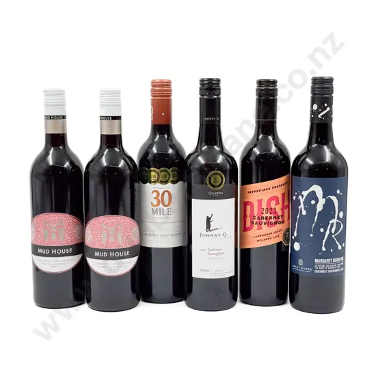 AUST Six Assorted Cabernet Sauvignon