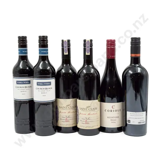 AUST Six Assorted Red Blends