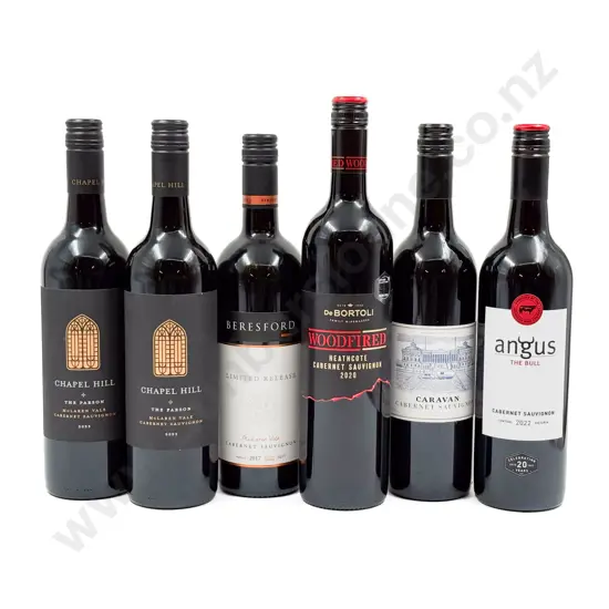 AUST Six Assorted Cabernet Sauvignon