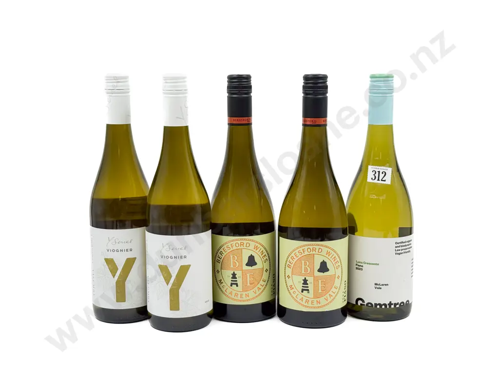 AUST Five Assorted White Wines Image 1++