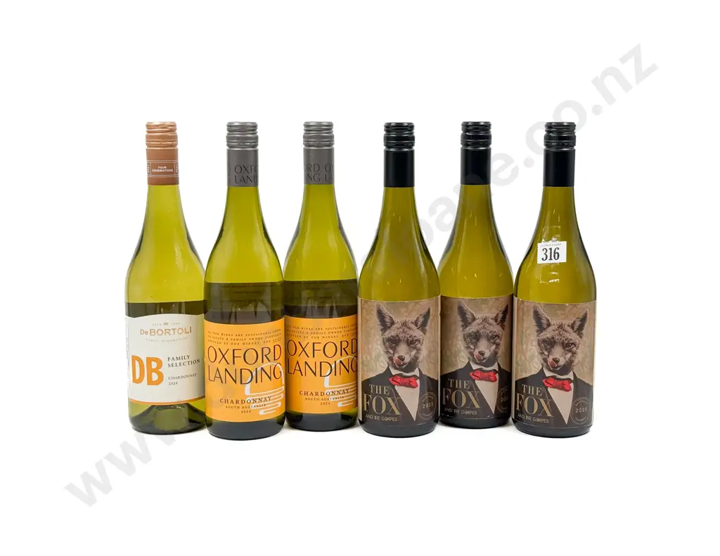 AUST Six Assorted Chardonnay Image 1++