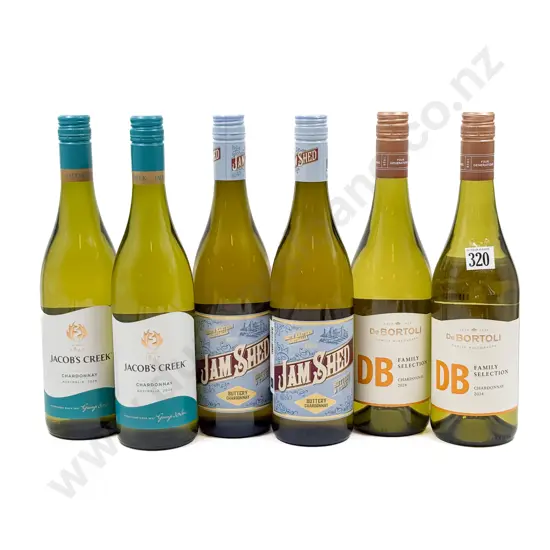 AUST Six Assorted Chardonnay