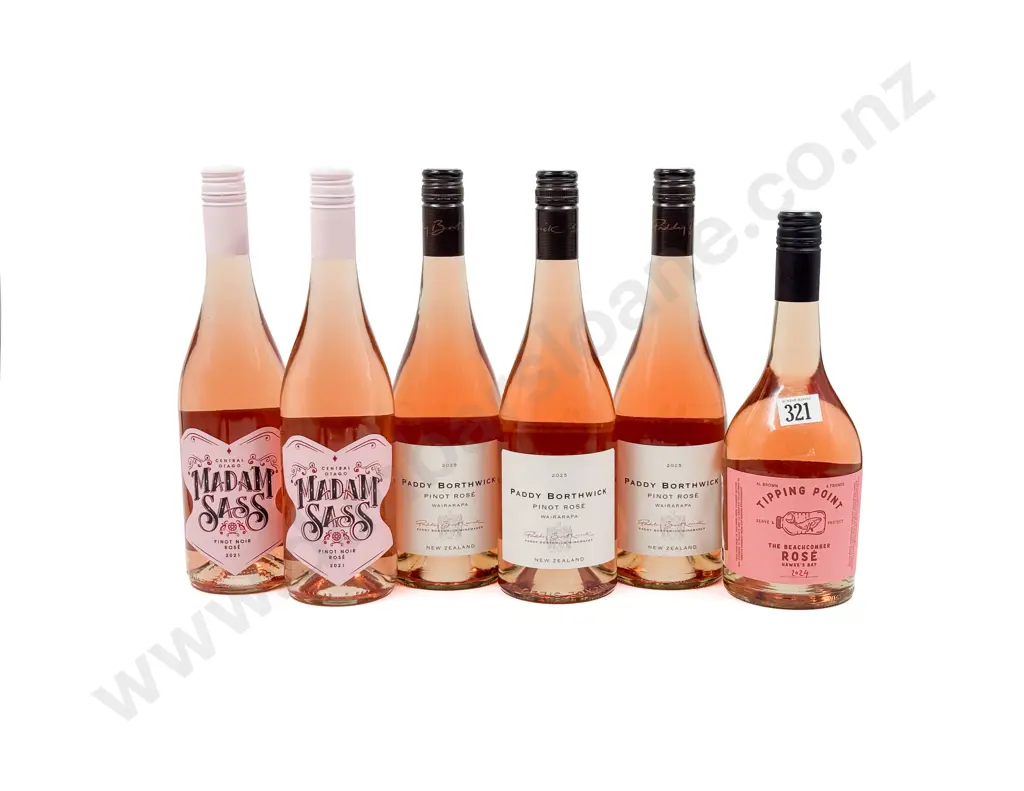 NZ Six Assorted Rosé Image 1++