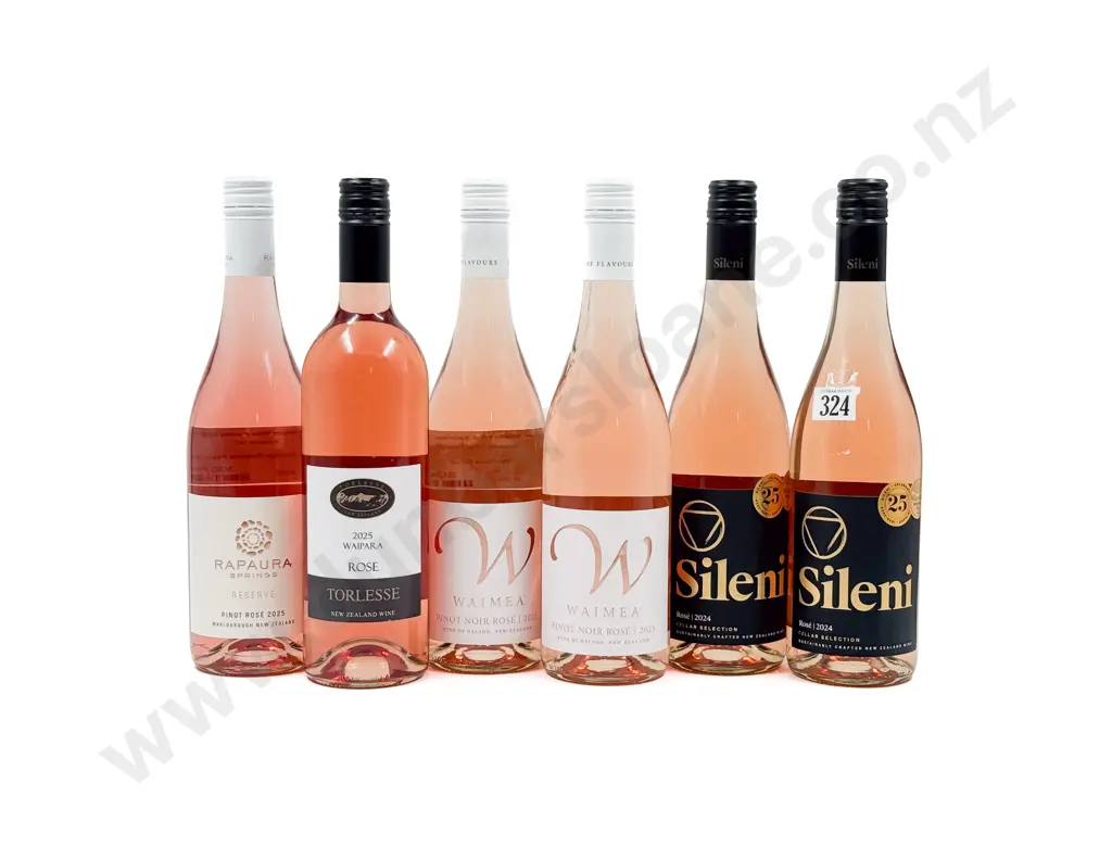 NZ Six Assorted Rosé Image 1++