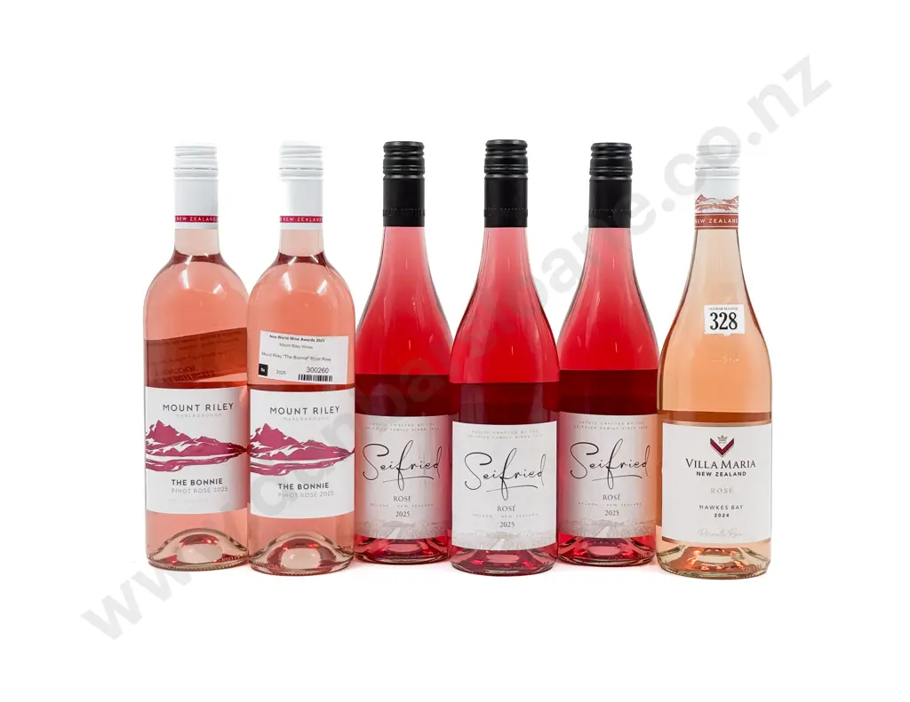 NZ Six Assorted Rosé Image 1++