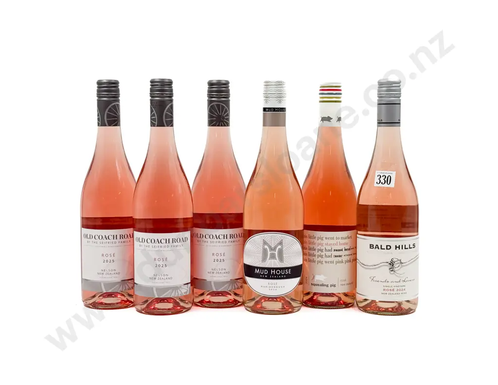 NZ Six Assorted Rosé Image 1++