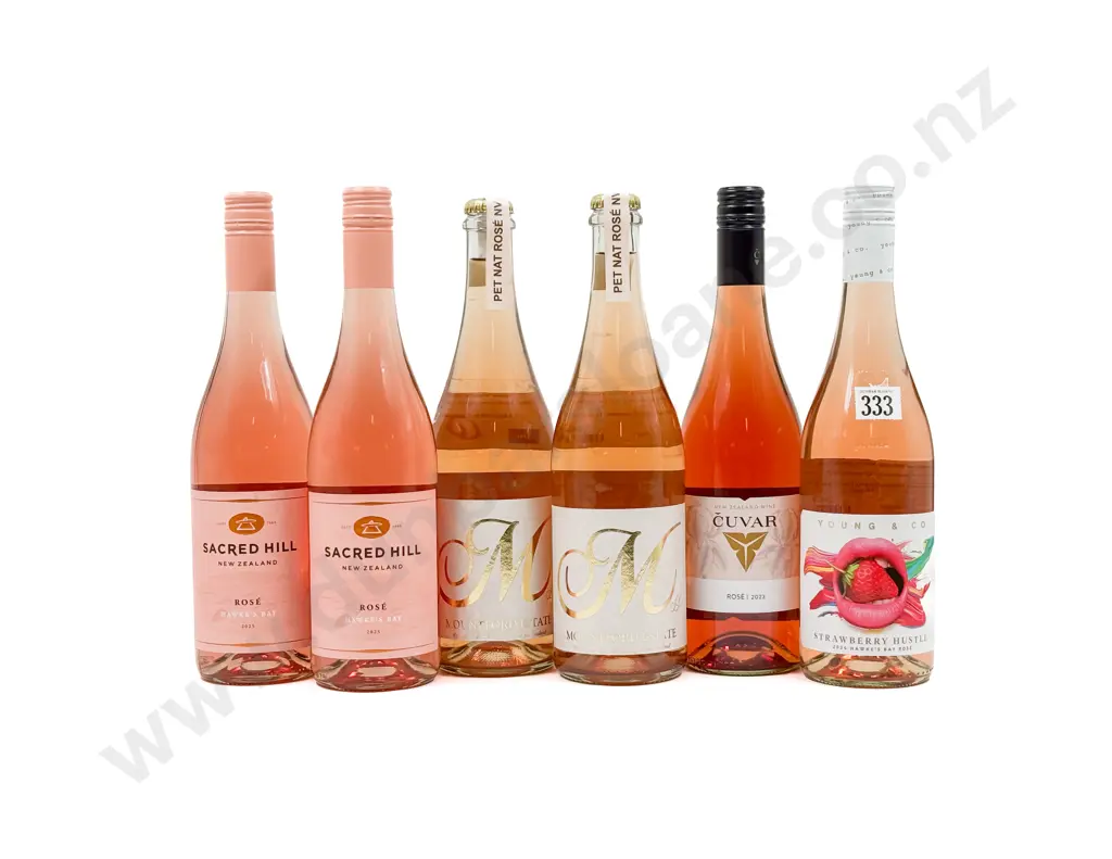 NZ Six Assorted Rosé Image 1++