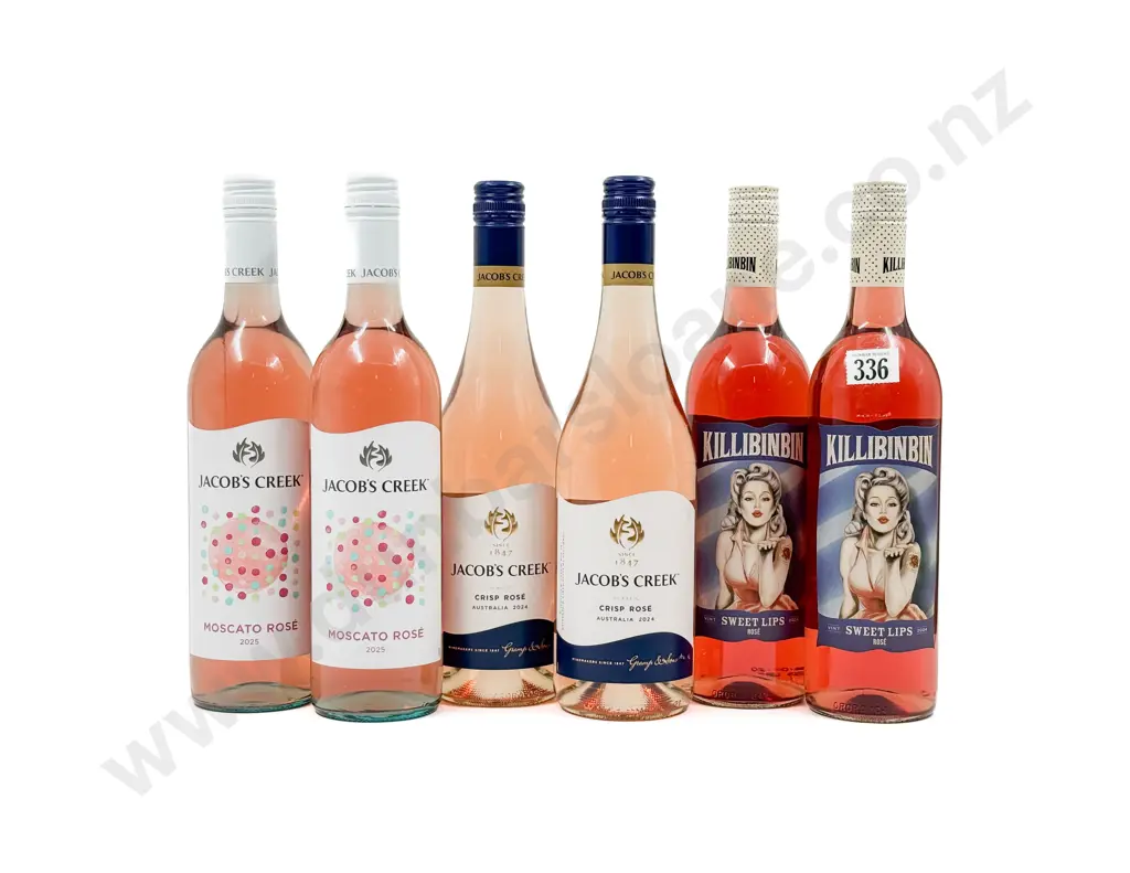 AUST Six Assorted Rosé & Moscato Rosé Image 1++