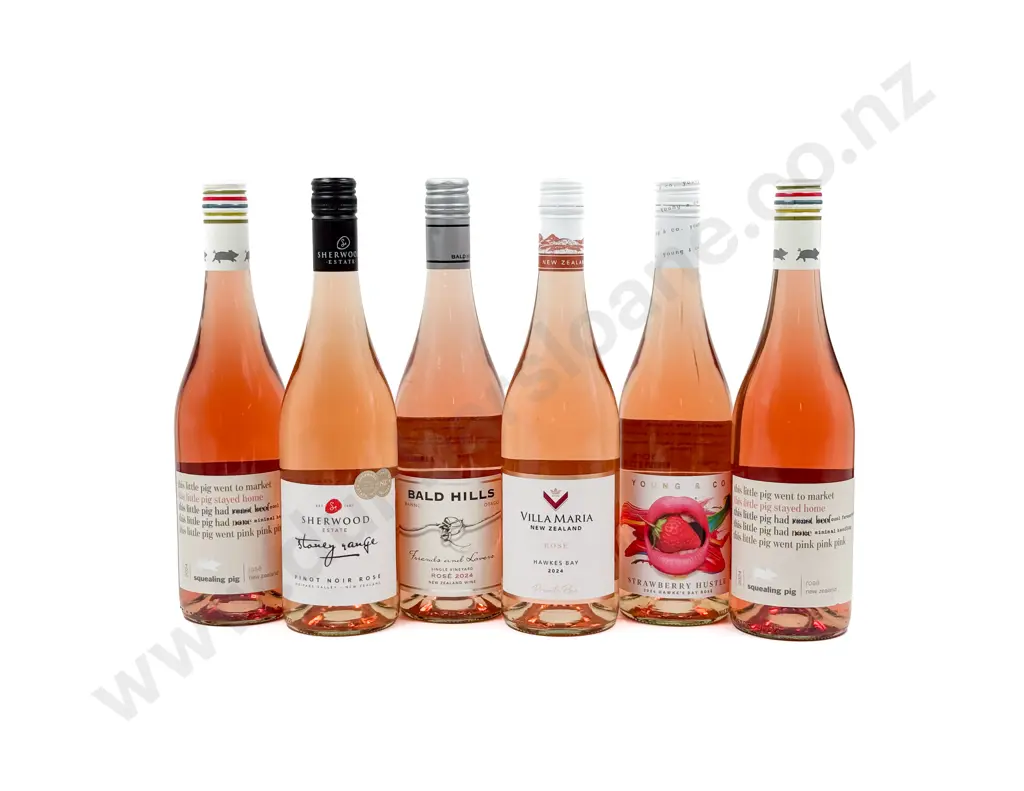 NZ Six Assorted Rosé Image 1++