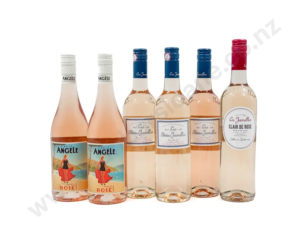 FRANCE Six Assorted Rosé Image 1++