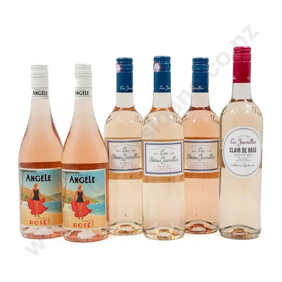 FRANCE Six Assorted Rosé