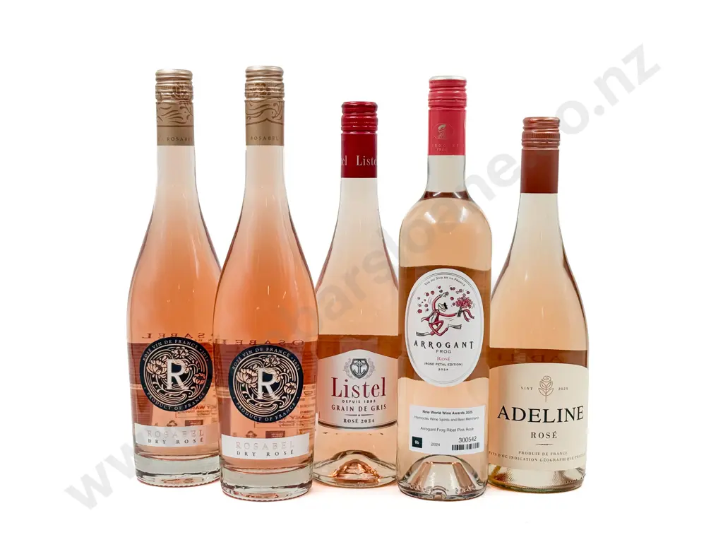 FRANCE Five Assorted Rosé Image 1++
