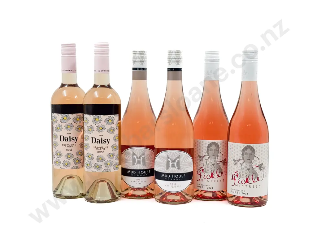 NZ Six Assorted Rosé Image 1++