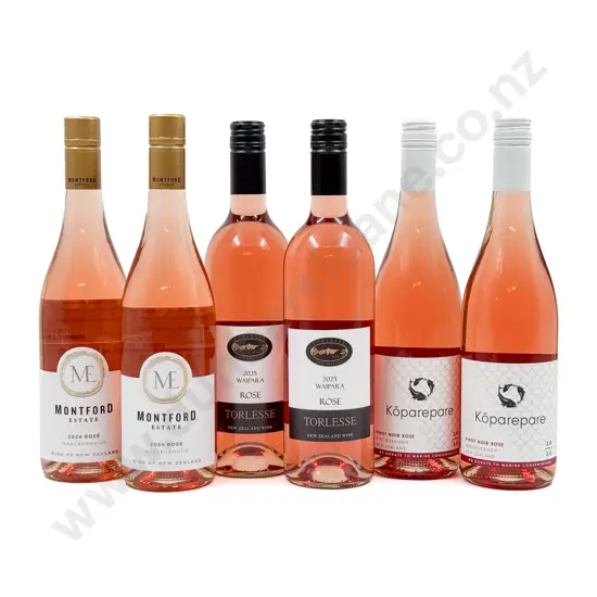 NZ Six Assorted Rosé