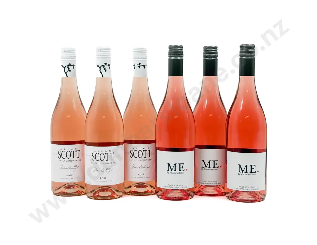NZ Six Assorted Rosé Image 1++