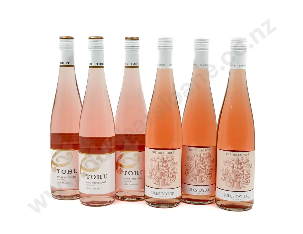 NZ Six Assorted Rosé Image 1++