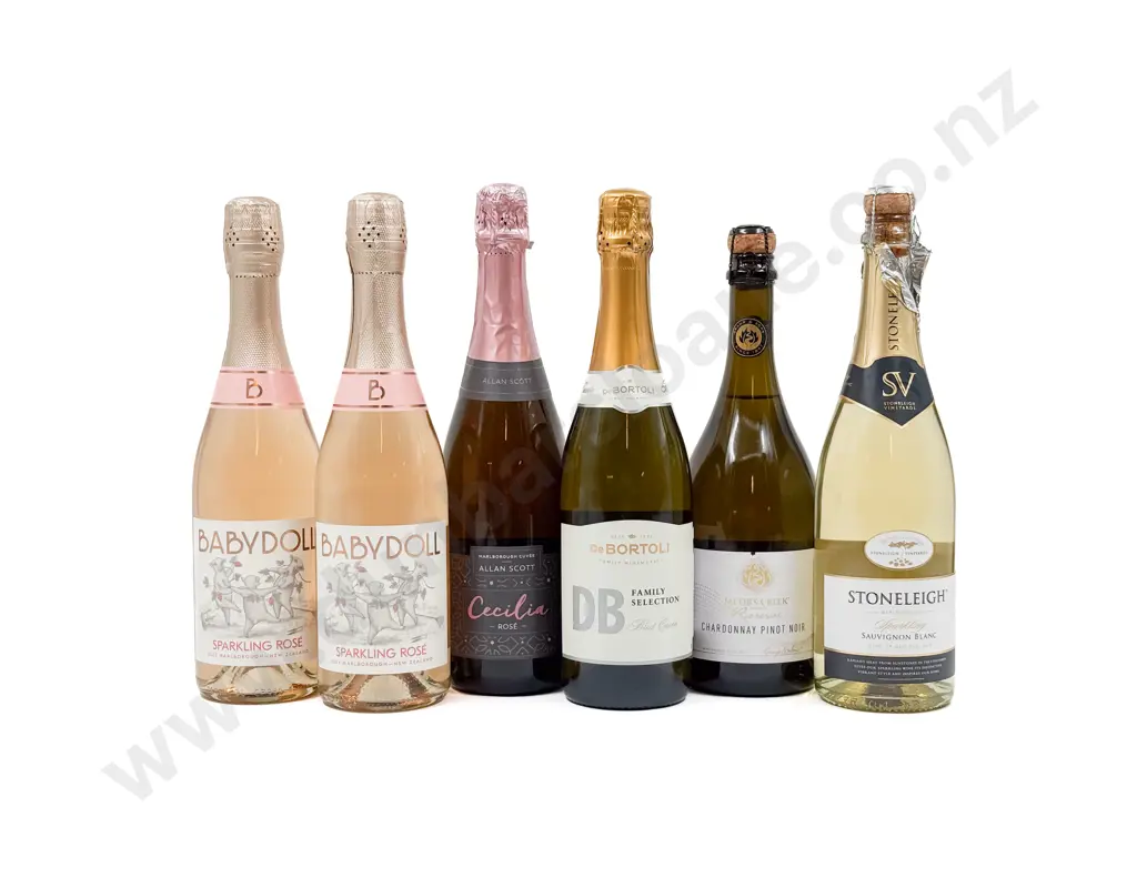 AUST & NZ Six Assorted Sparkling Wines Image 1++
