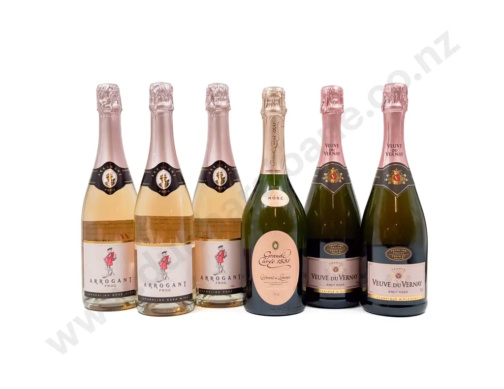 FRANCE Six Assorted Sparkling Rosé Image 1++